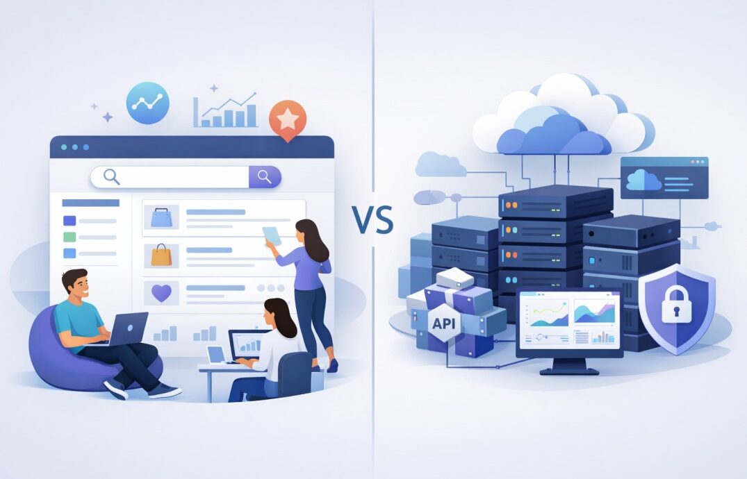managed search vs site search