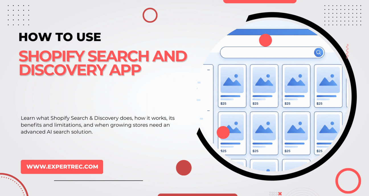 How to use Shopify search and discovery app