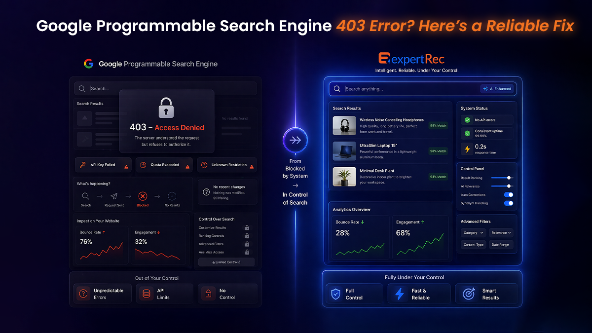 google search engine error 403