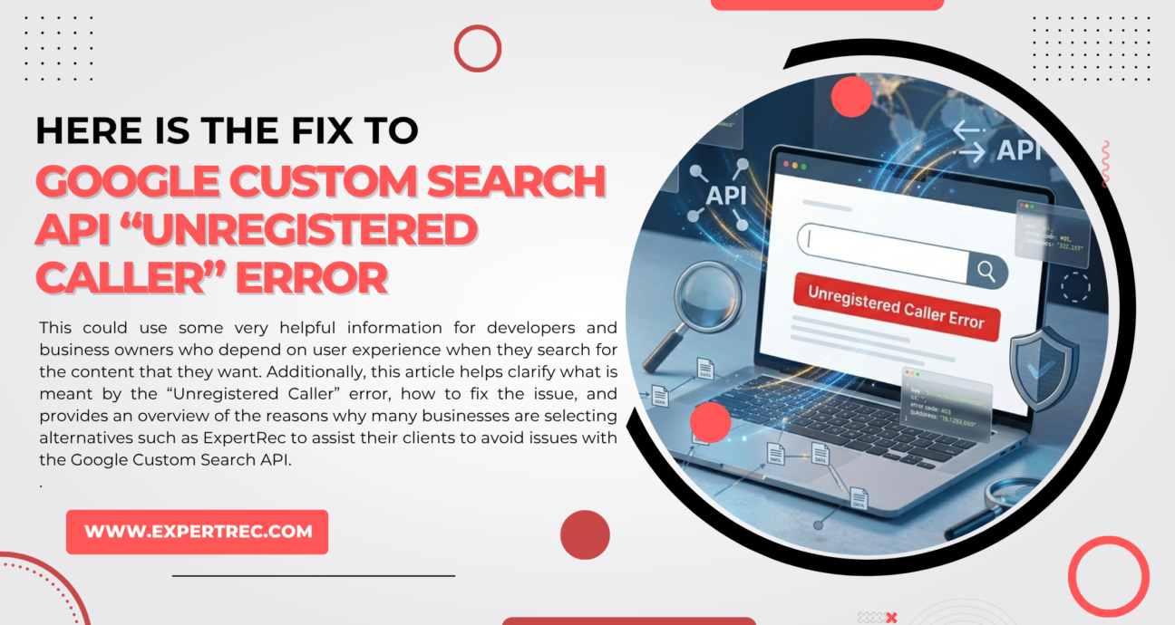 Google custom search API Unregistered Caller error - here's the fix
